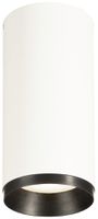 Plafonnier LED SLV NUMINOS M DALI 20W 2120lm 4000K 36° Ø85×185mm blanc