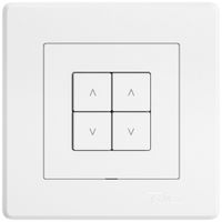 UP-Nebenstelle Storen EDIZIO.liv Wiser SNAPFIX® 2 Kanal 4 Tasten WLAN ws