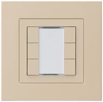 UP-Taster kallysto.pro KNX 6×s/e-link beige