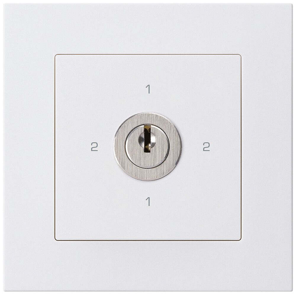 Interrupteur rotatif ENC kallysto.pro 3/1L blanc avec serrure Kaba 8