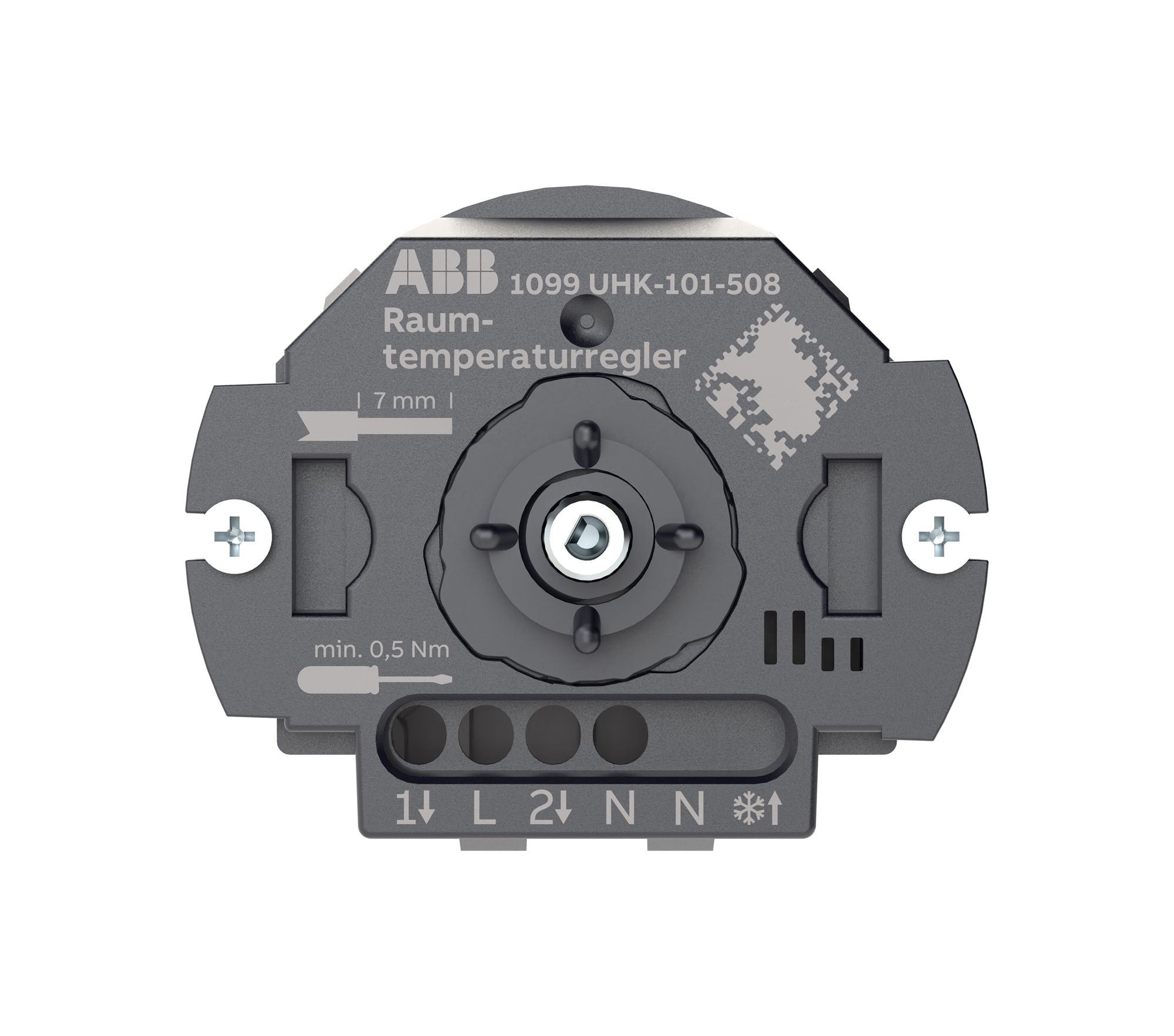 Thermostat d'ambiance ABB SIDUS GE-E chauffa./réfrigé. NO 230VAC/10A 5…30°C