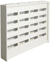 Distributeur AP Hager univers 5 rangées 240UM IP30 1050×800×160mm