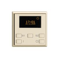 Kit frontale per timer astro.ZEP ON/OFF EDIZIOdue crema