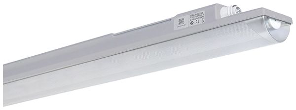 LED-Feuchtraumleuchte DOTLUX HIGHFORCEnarrow 54W 6960lm 840 IP66 DALI grau