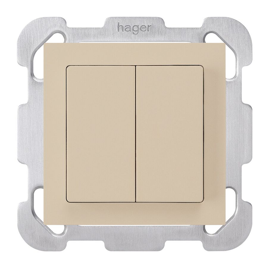 UP-Schalter kallysto 1/3+3/1P beige