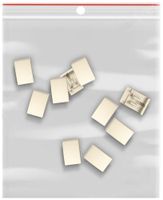 Seitenbaustein EDIZIO.liv SNAPFIX® f.KNX UNI&zeptrion 10 Stück ohne LED cr