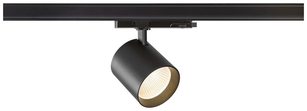LED-Spot SLV TS C 17W 2450lm 930 50° AD3PH Ø100×105mm schwarz