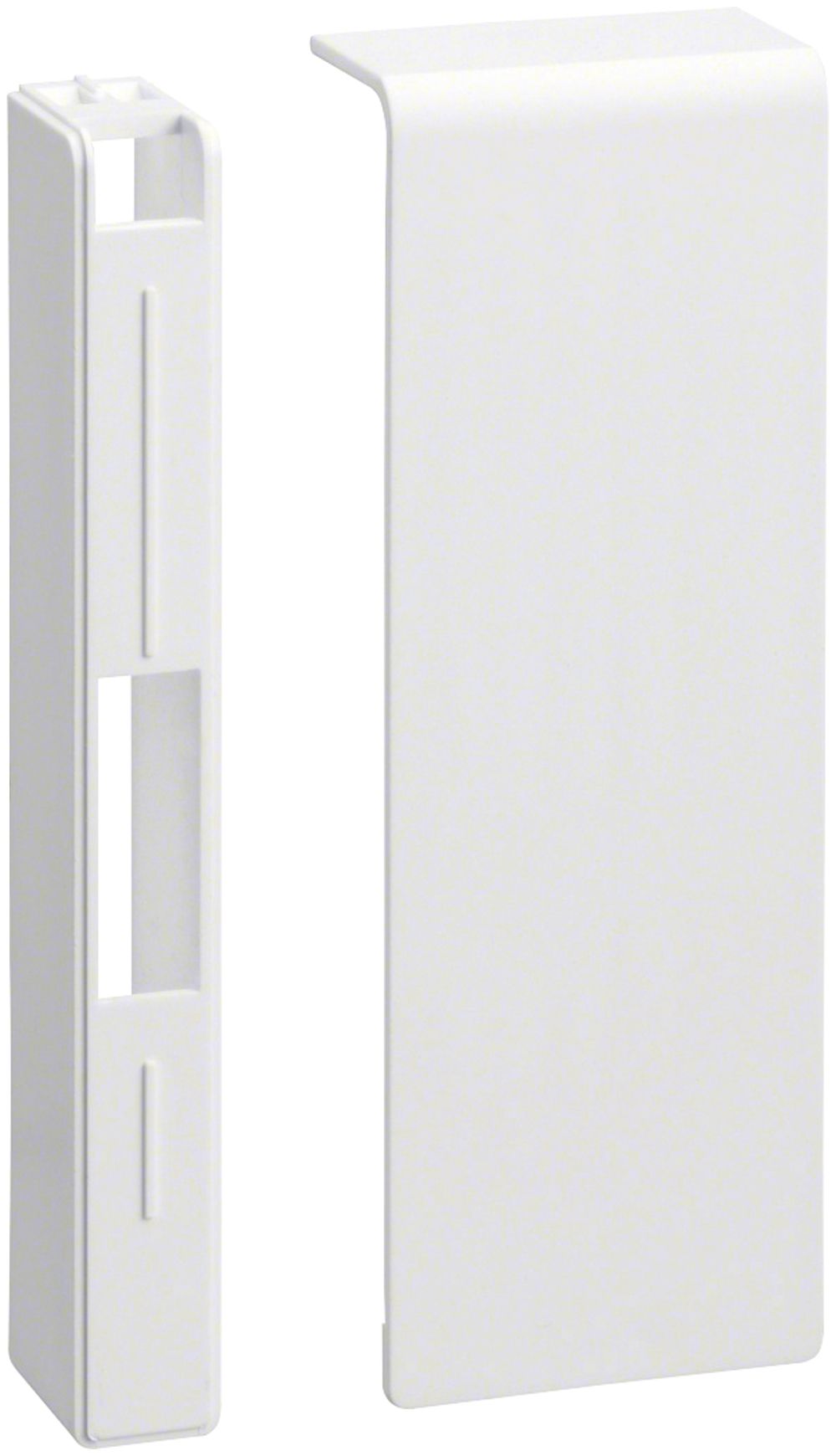 Pièce d'extrémité Hager pour SL20115 blanc pur