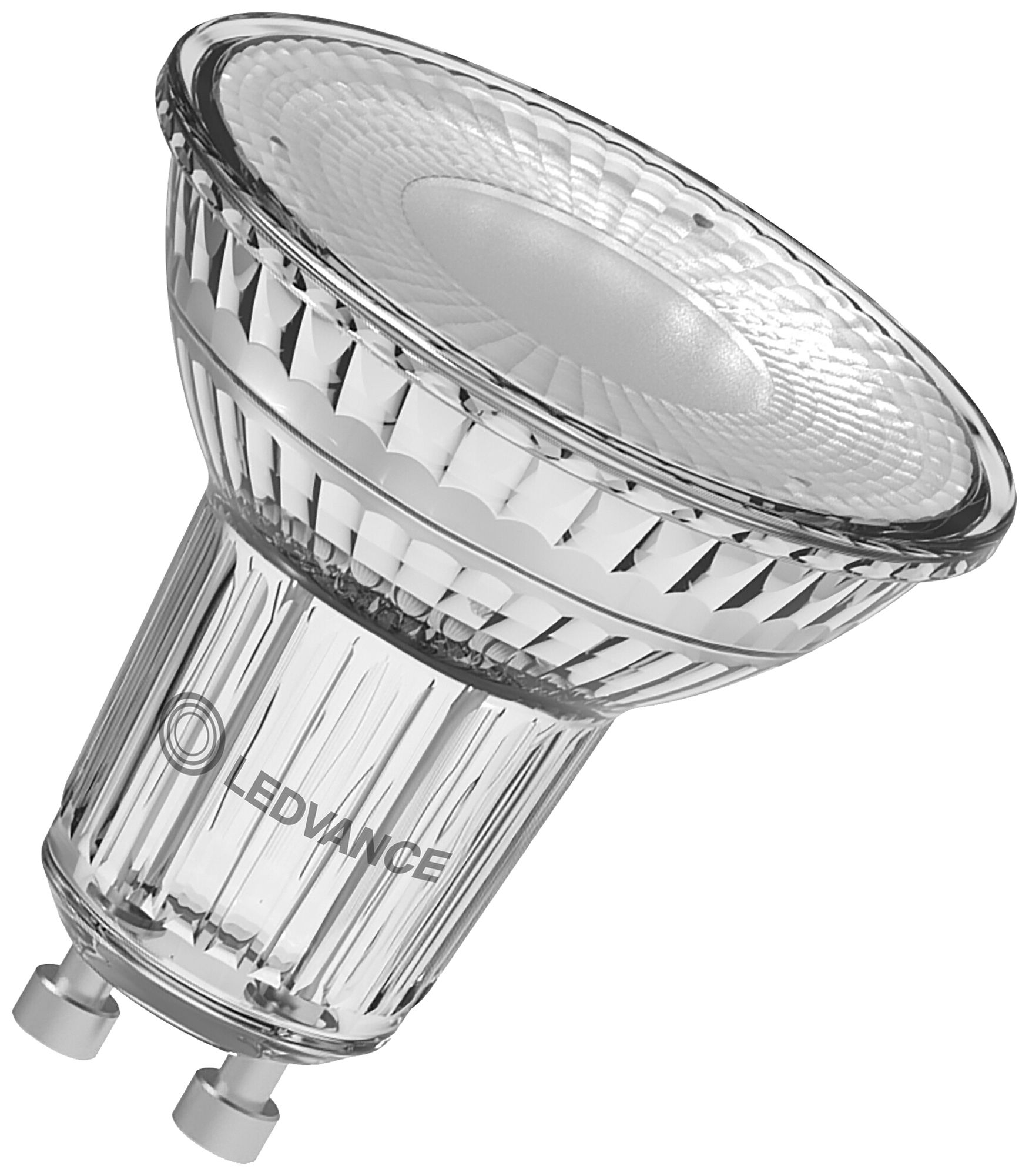 Lampada LED LEDVANCE GU10 2.6W 230lm 2700K Ø50×54mm PAR16 chiaro 36°