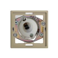 UP-Signallampe EDIZIOdue sand 7W ohne flache Kalotte