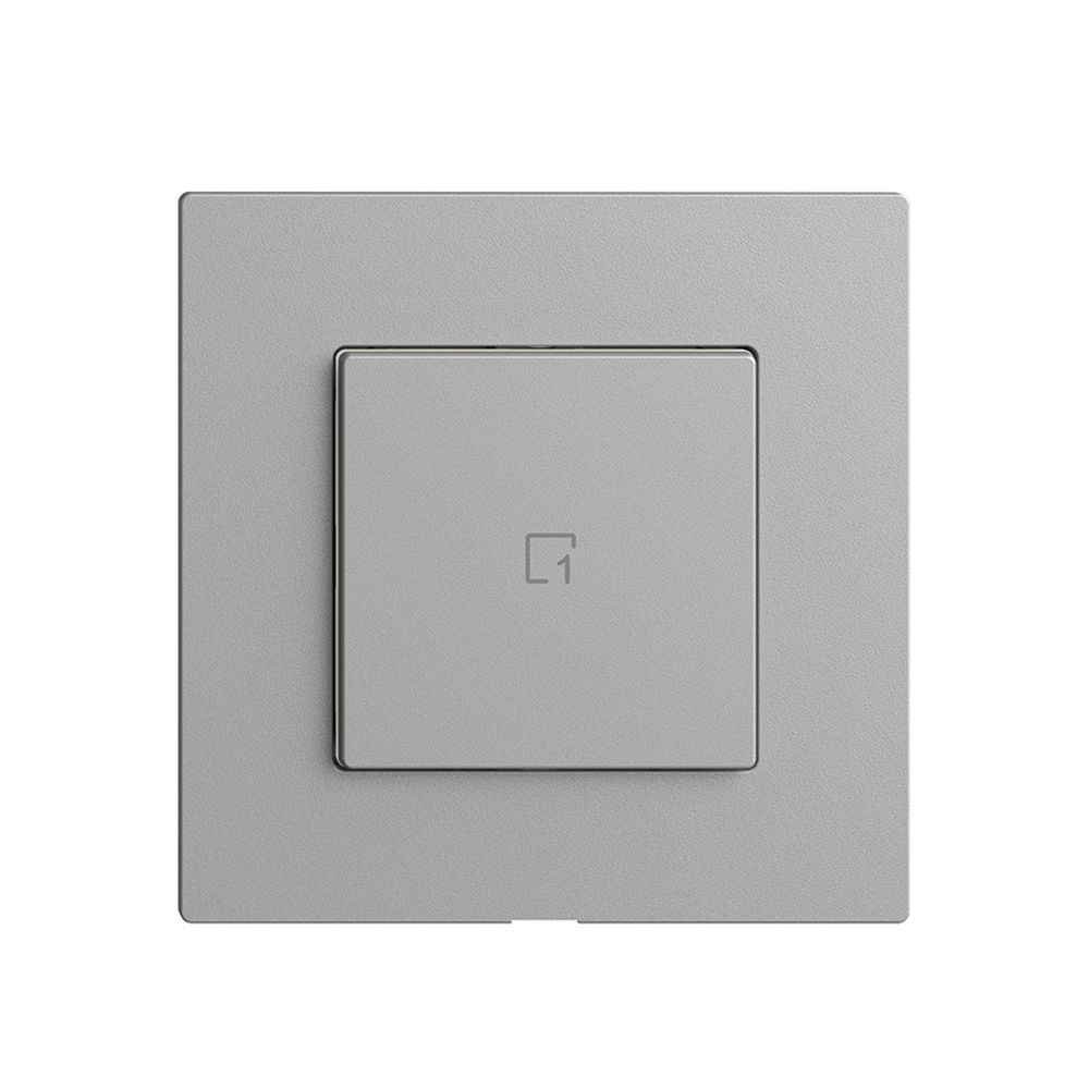 Szenentaster 1 Szene/1T WLAN Edue Wiser silver