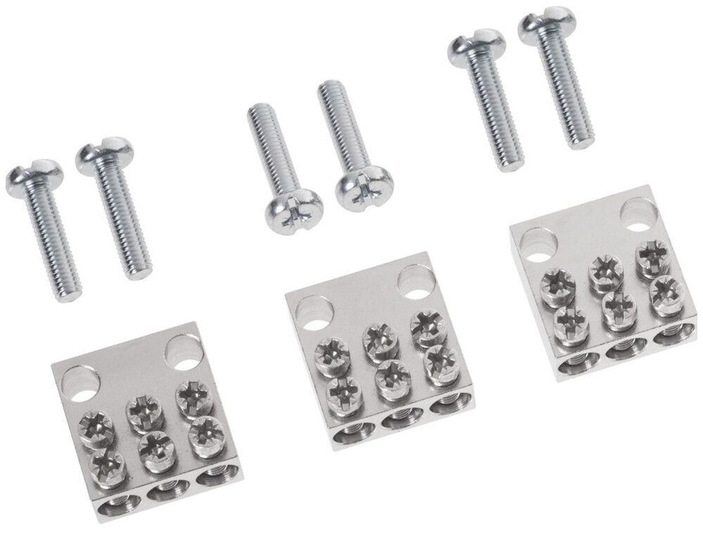 Dreifachklemme Hager zu weber.silas DIN00 3×1.5…16mm² 3 Stück