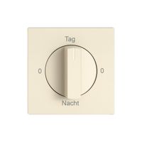 Montageset EDIZIO.liv SNAPFIX® f.Drehschalter m.Griff 0-Tag-0-Nacht cr