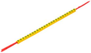 Montagedorn Weidmüller CLI R für Ø1…3mm 3×3.4mm Aufdruck: Q, gelb