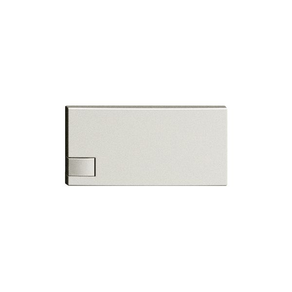 Tasto 1/2 KNX/elettronic.s.LED EDIZIOdue comando semplice grigio chiaro