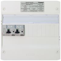 Petit tableau de distribution AP Legrand 1-rangée 13 UM blanc