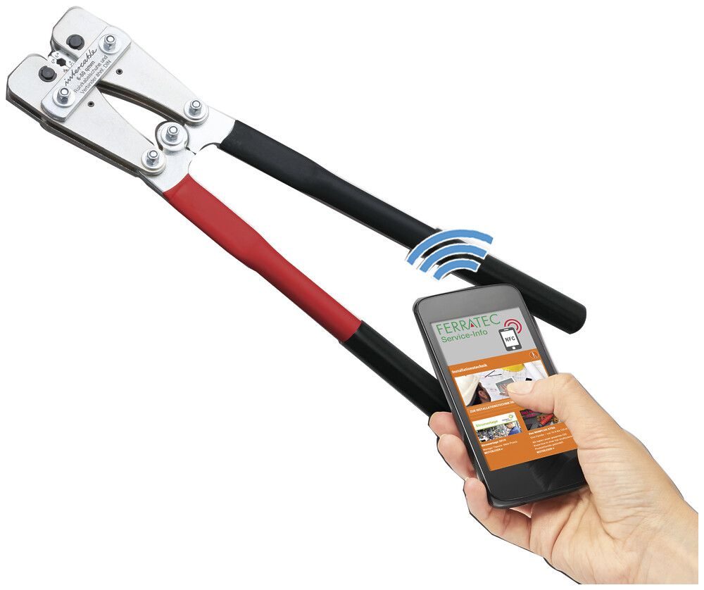 Handpresswerkzeug Intercable MPR50iNFC, 6…50mm²