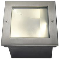 EB-LED-Bodenleuchte SLV DASAR SQUARE, 28W 1620lm 3000K IP67 Edelstahl