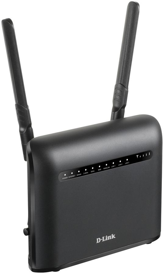 LTE Wireless Router D-Link DWR-953V2, 300/866Mbps, 1×Gb WAN/LAN, 3×Gb LAN
