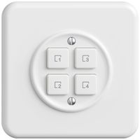 UP-Bedienaufsatz zu Szenentaster STANDARDdue Wiser 4 Szenen 4T ws