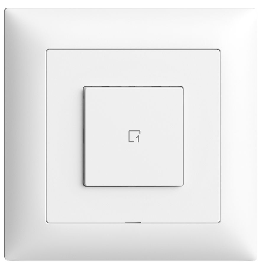 UP-Szenentaster 1 Szene/1T Edue Wiser weiss