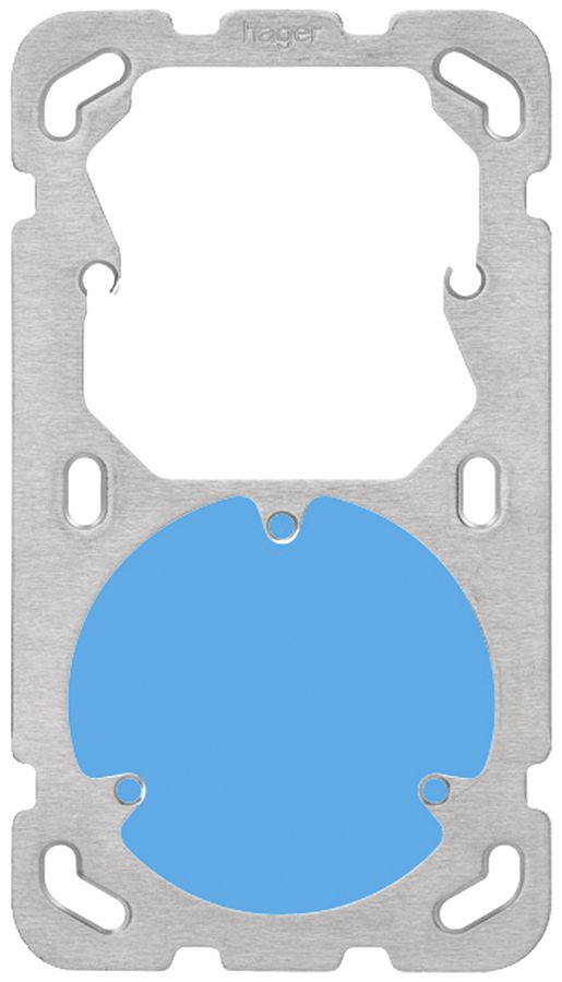 Placca di fissaggio INC Hager grd.I-I 77×137mm