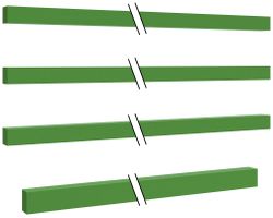 Kit guarnizione PrismaSeT XL per scatola 210mm IP54 4 pezzi