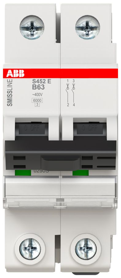 Disgiuntore SMISSLINE CLASSIC 2×63 B 6kA