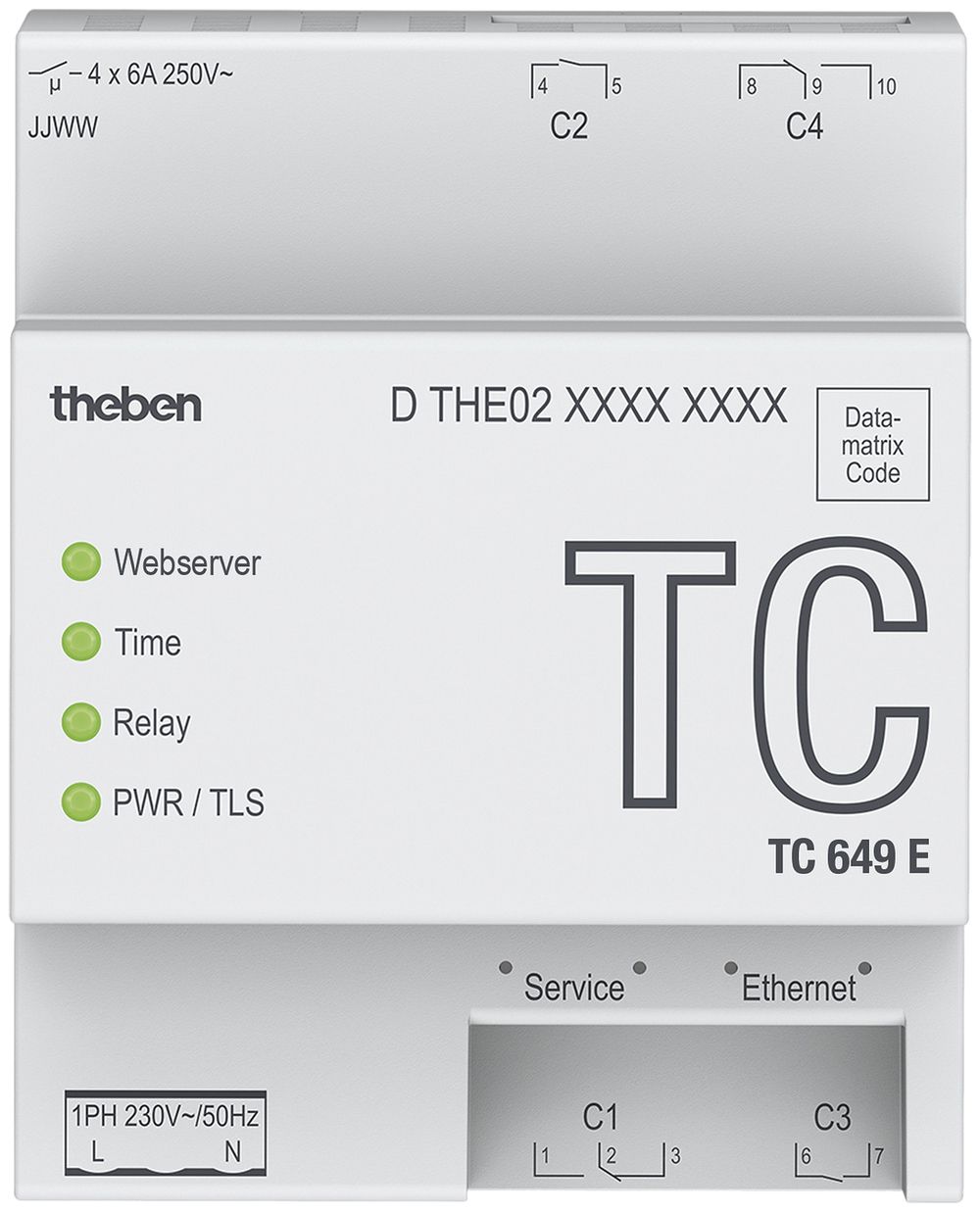 Timer astro AMD digitale Theben TC 649 E