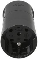 Presa mobile MH TH T15 3L+N+PE 10A 400/250V orizzontale per cavo Ø8…12.5mm ne