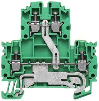 Mehrstock-Reihenklemme Weidmüller WDK N Schraub.2.5mm² 2 Etagen grün/gelb