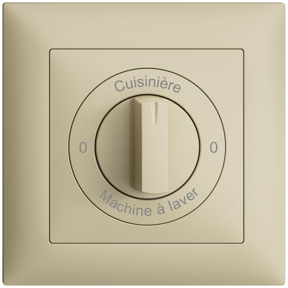 Kit front. 0-Cuisinière-0-Machine à laver EDIZIOdue vanille