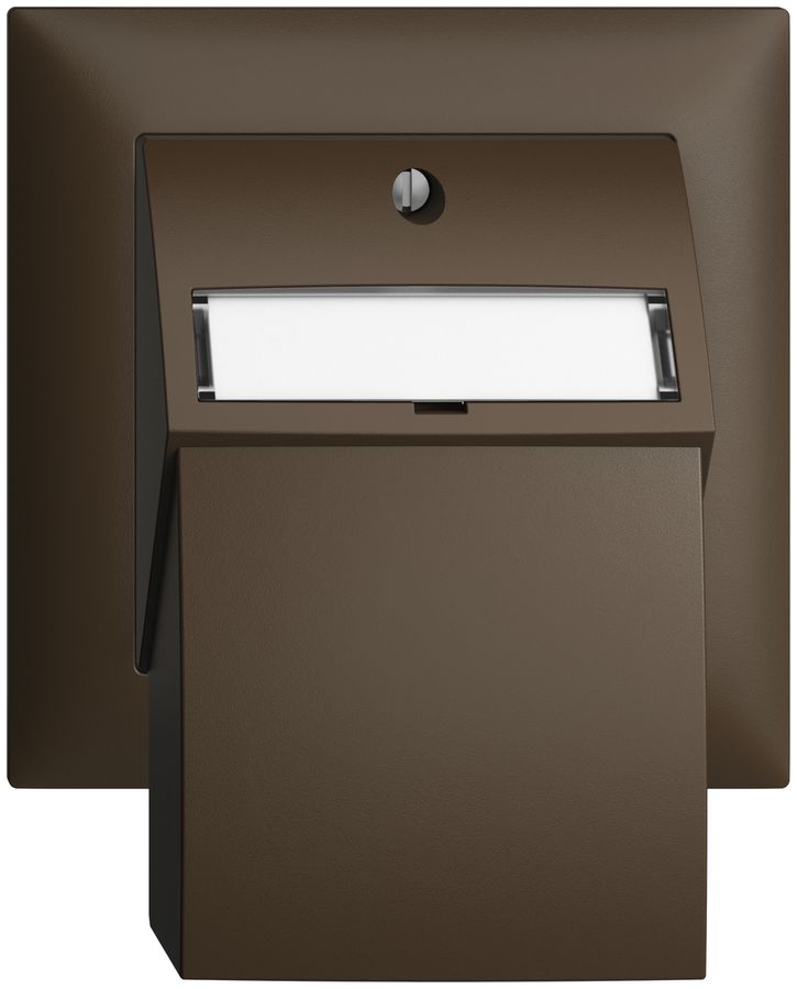 Kit de montage ENC Edue FMI, a.capot de sortie droite, pour 2×Keystone, coffee