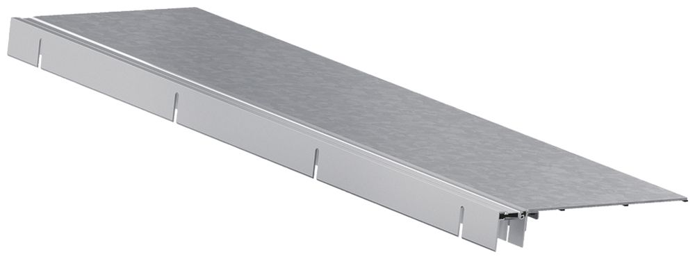 Deckel tehalit BKB Oberteil mit Bürstenleiste für Bodenkanal 300×1000×3mm