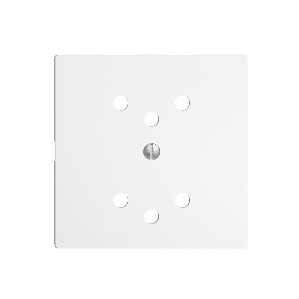 Frontplatte EDIZIOdue 2×T12 weiss