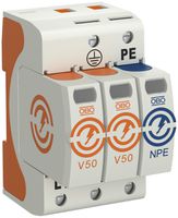 Überspannungsableiter Bettermann V50 +NPE, 2L, Typ 1+2, 280V
