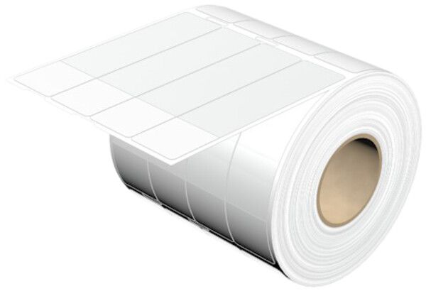 Kabelmarkier-Etikette WM THM WO für Ø8…23mm 100mm Vinyl weiss