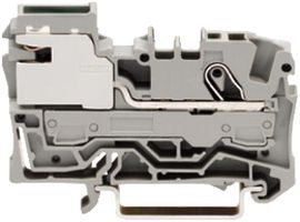 Potentialausgleichsklemme 1L 0.5…10mm² grau WAGO TOPJOB S
