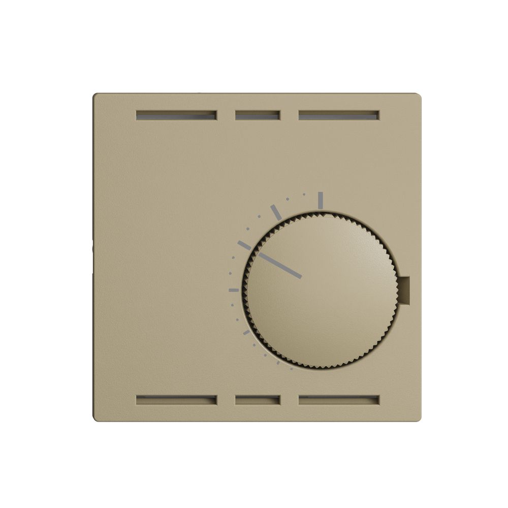 Thermostat d'ambiance ENC EDIZIOdue sand, sans interrupteur