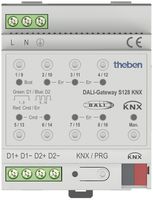 REG-DALI-Gateway Theben S128 KNX, 2-Kanal für 64 Teilnehmer, 4TE