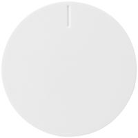 Drehknopf kallysto für Drehlichtregler/Drehzahlsteller weiss