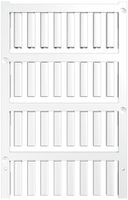 Marqueur de conducteur Weidmüller MultiCard VT SF p.Ø3…3.7mm 21×4.6mm PA66 blanc