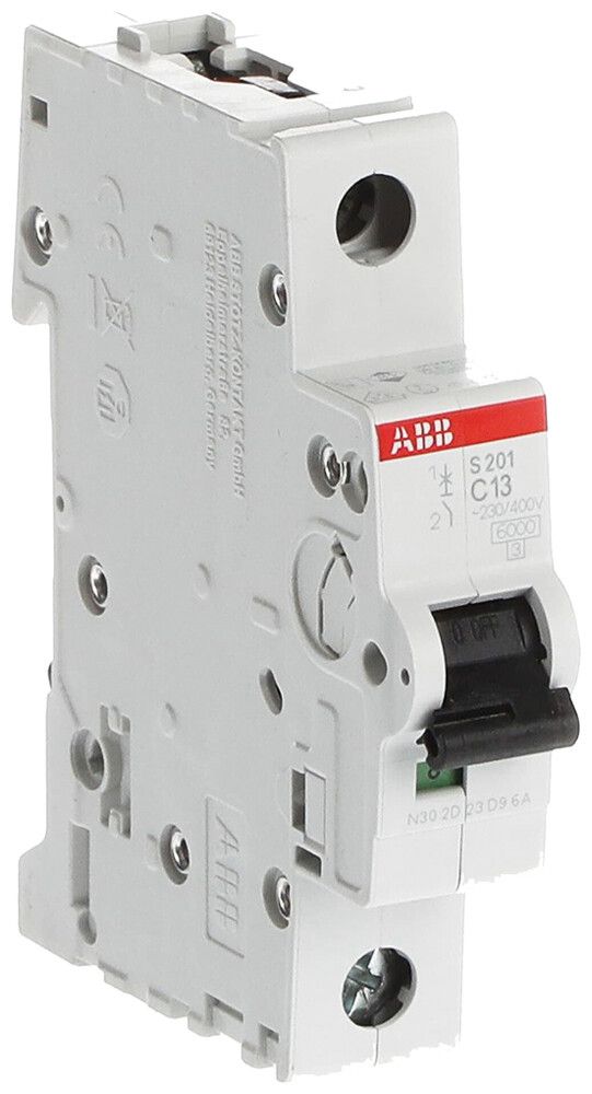 Disgiuntore ABB S201-C13 13A C 6kA