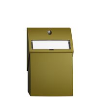 Kit de montage EDIZIOdue, avec capot de sortie droite, pour 2×RJ45, olive