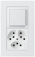 UP-Kombination kallysto.pro Gr.I-I vertikal Impulstaster+Kombi S3/Typ 13 weiss