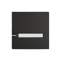 Taste 1/1 EDIZIO.liv SNAPFIX® f.KNX-&UNI m.LED m.Papier 1-Tastenbed.sz