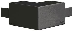 Ausseneck Hager tehalit.LF 33×20mm schwarz IP30