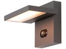 Applique LED SLV ABRIDOR PIR SEN 6.8W 600lm 822/827 IP65 anthracite