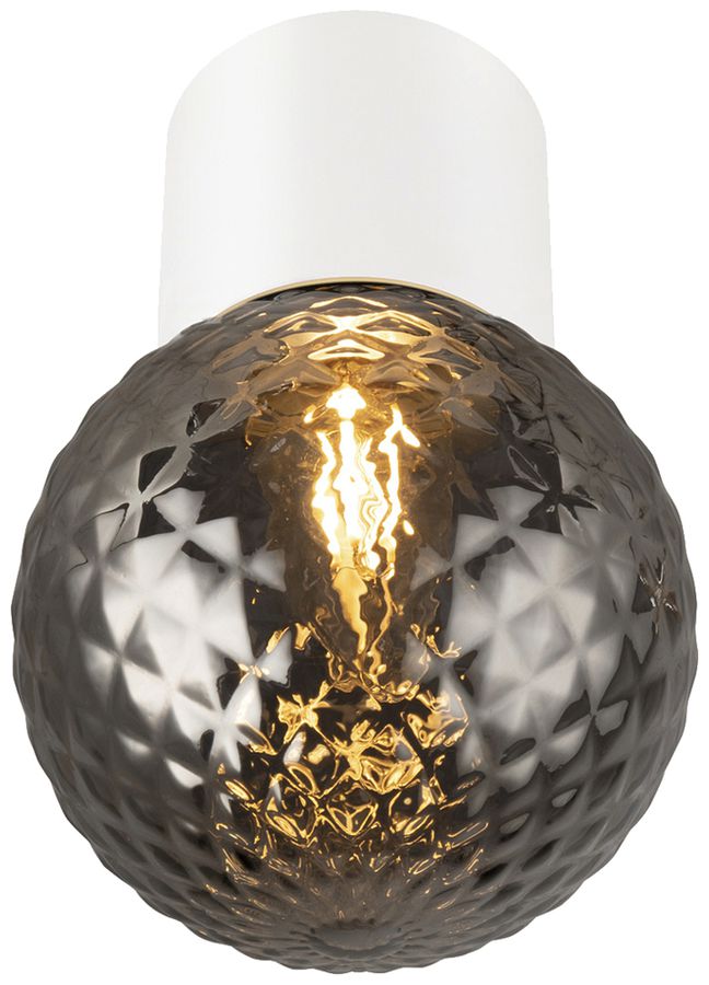 Deckenleuchte SLV VARYT E14 1×6W IP44 DIM Ø76×80mm weiss