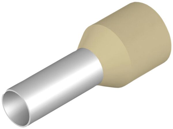 Embout de câble Weidmüller H isolé 10mm² 12mm 7.6mm ivoire en vrac